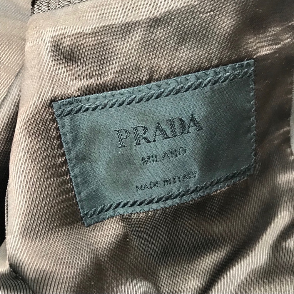 🔥SOLD🔥Prada brown suit 48R wool Italy - Picture 3 of 5